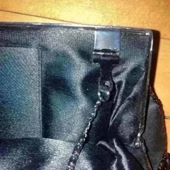 Moyna Couture Vintage Bejeweled Black Handbag - Picture 9 of 9